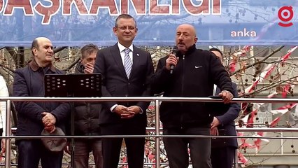 Özgür Özel'in Trabzon'da kürsüye çağırdığı emekli vatandaş: "Sizleri bizi kurtarmaya davet ediyorum"