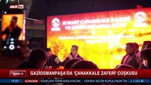 Gaziosmanpaşa'da Çanakkale Zaferi coşkusu