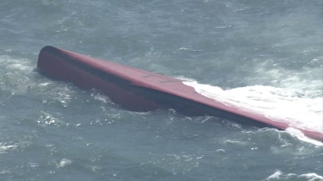 Un chimiquier chavire au large du Japon, 8 morts et 2 disparus