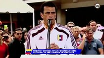 Maduro y Capriles votan en las elecciones presidenciales Venezolanas
