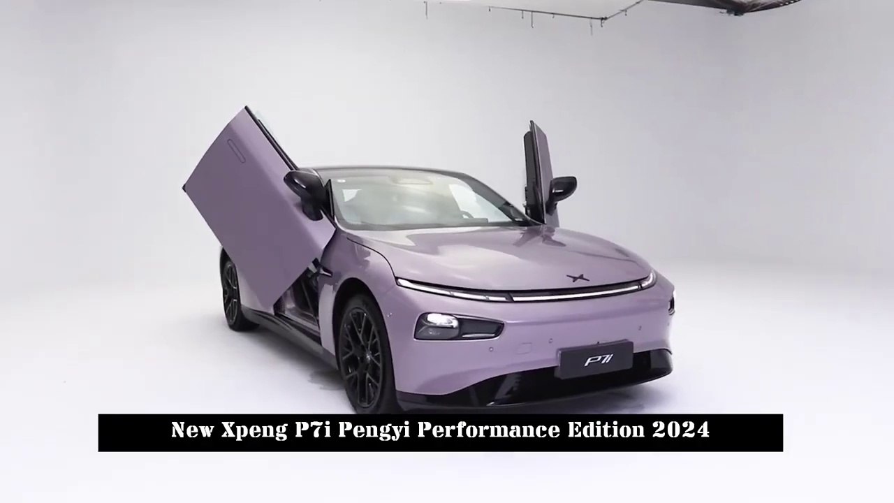 Priced at 289.900 Yuan, with Frameless and Vacuum Doors , New Xpeng P7i Pengyi Performance Edition 2024