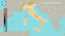 Mappa delle precipitazioni