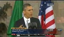 Presidente Obama promete a los mexicanos un control de armas en Estados Unidos