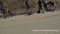 Edwards Corner Biker Crashes Into Bicyclists  Original video