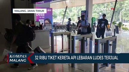 32 Ribu Tiket Kereta Api Lebaran Ludes