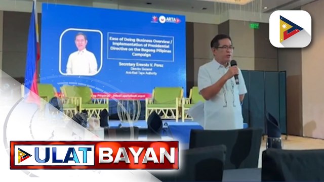 Pinakaunang roadshow ng ARTA sa pagpapatupad ng Electronic Business One-Stop Shop o eBOSS,...