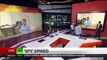RT Live News  Cloak dagger and a blond wig FSB says CIA agent nabbed in Moscow
