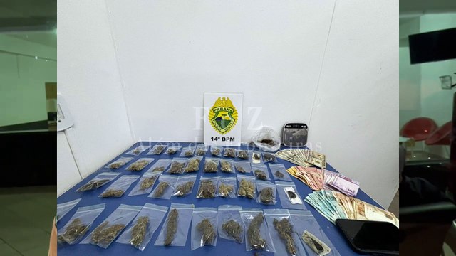 Choque realiza Apreensão de Entorpecentes e Bloqueador de Sinal