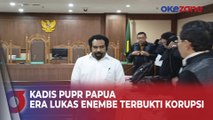 Kadis PUPR Papua Era Gubenur Lukas Enembe Divonis 4 Tahun 8 Bulan