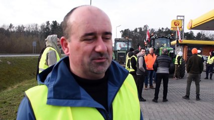 Rolnicy protestują w Sławnie