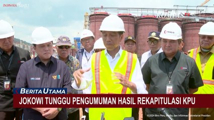 Jokowi Tunggu KPU Umumkan Hasil Rekapitulasi Pemilu 2024