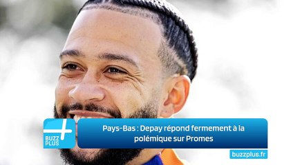 Pays-Bas : Depay répond fermement à la polémique sur Promes