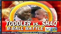 Jimmy Kimmel Live  Trick shot Titus toddler beats NBA legend Shaq