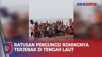 Kapal Bawa Ratusan Pengungsi Rohingnya Terbalik di Perairan Aceh Barat
