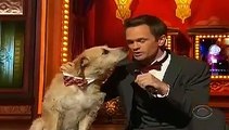 Tony Awards 2013 Dog Kisses Neil Patrick Harris in the Mouth