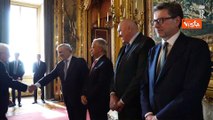 Mattarella riceve al Quirinale Meloni e membri del Governo in vista del Consiglio Ue