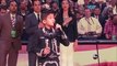 Sebastien El Charro de Oro canta nuevamente el himno nacional de los Estados Unidos en las finales de la NBA