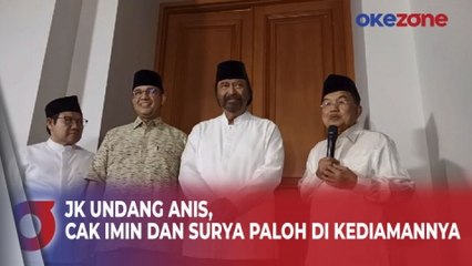 Jelang Pengumuman Hasil Pilpres, JK Undang Anis-Cak Imin dan Surya Paloh Bukber, Ada Apa?