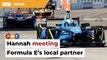 Hannah to meet Formula E’s local partner to discuss grand finale