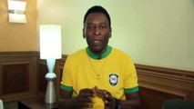 Pelé llama a mantener la calma por protestas en Brasil