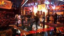 The Voice USA 2013 Usher Shakira Blake Shelton and Adam Levine With a Little Help from My Friends