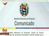 Venezuela rechaza falsas acusaciones de la Misión de Verificación de Hechos ante la ONU