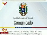 Venezuela rechaza falsas acusaciones de la Misión de Verificación de Hechos ante la ONU
