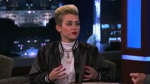 Miley Cyrus on Jimmy Kimmel Live 2662013 Part 1