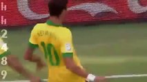 Brasil vs Mexico 20  Gol de Neymar   Copa Confederaciones 2013