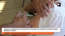 Inicia la campaña de vacunación antigripal en Misiones quiénes deben recibir la dosis