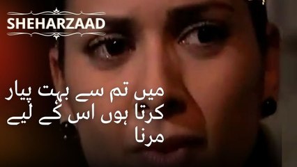 میں تم سے بہت پیار کرتا ہوں اس کے لیے مرنا| Sheharzaad - قسط نمبر 38