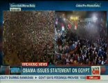 EEUU El presidente Obama emite declaración sobre el Golpe Militar en Egipto