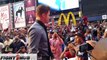 Floyd Mayweather vs Saul Canelo Alvarez  Conferencia de Prensa Completa en Times Square