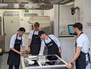 Miranda e Isaac Romero, juntos