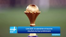 CAN 2025 : le calendrier et tous les résultats du tour préliminaire