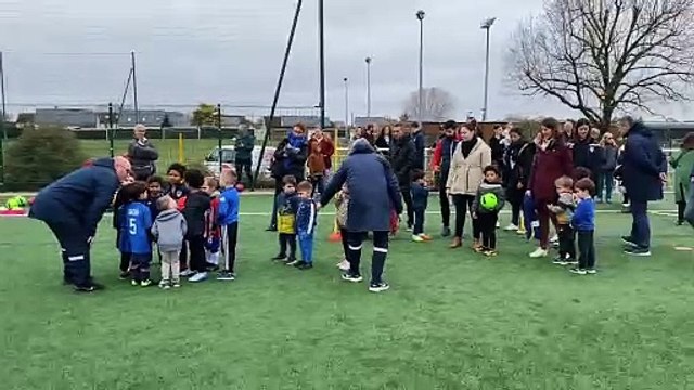 Initiation au foot pour les enfants de 3 à 5 ans au Sablé FC (10/03/2024)