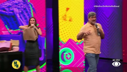 Glenda Kozlowski participa de experiência em cima de disco flutuante caseiro