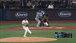 Shohei Ohtani makes Dodgers debut.2024
