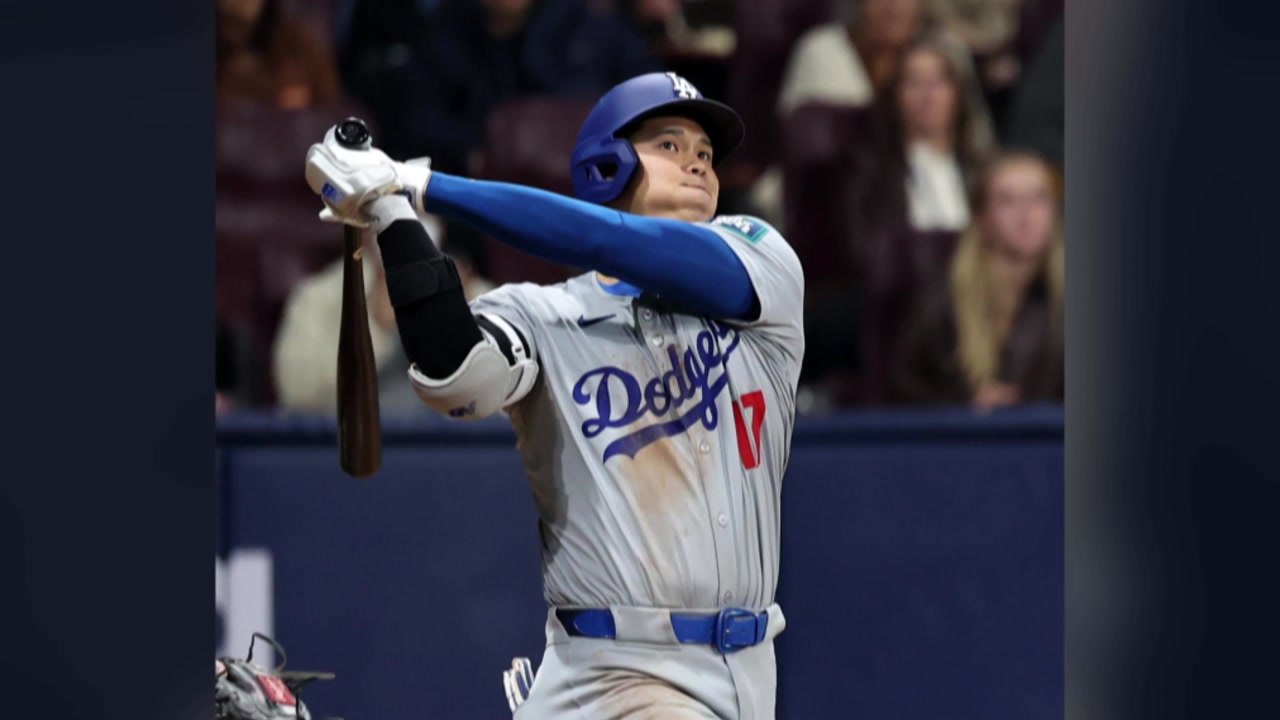 '오타니 멀티히트 맹활약' LA 다저스, MLB 개막전 역전승 / YTN
