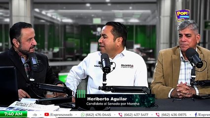 Heriberto Aguilar en el noticiero Expreso 24/7