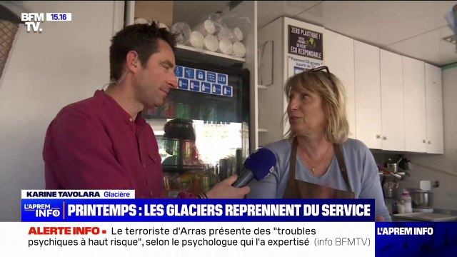 Var: Les glaciers comme les hirondelles annoncent le printemps déclare Karine Tavolara, glacière à Saint-Raphaël