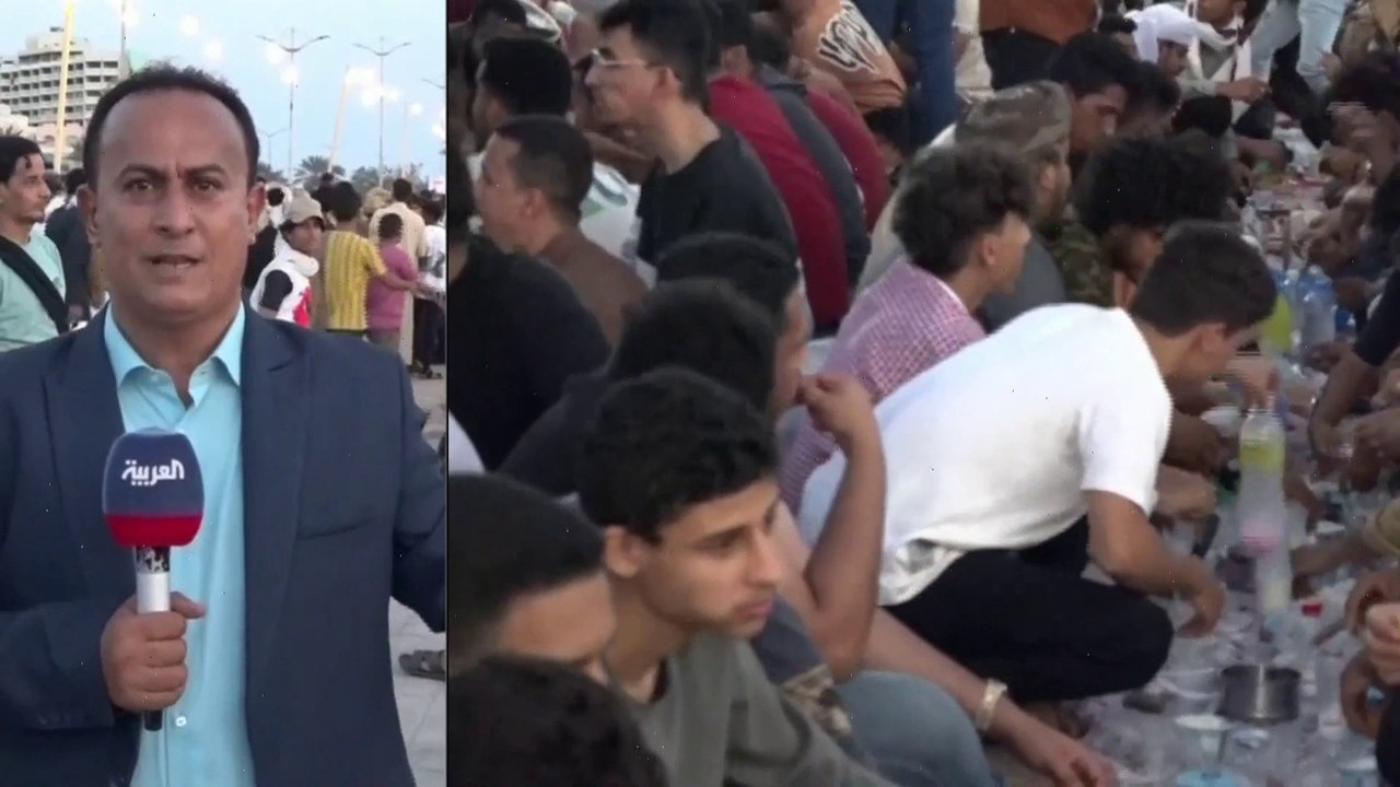 مئات الشباب ينظمون مبادرة سنوية للإفطار الجماعي  للعزاب فقط في عدن