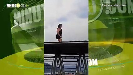 Angustiante! Rescatan a una mujer que intentó lanzarse desde el viaducto en Pereira