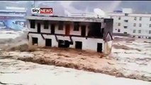 Inundaciones en la Provincia de China