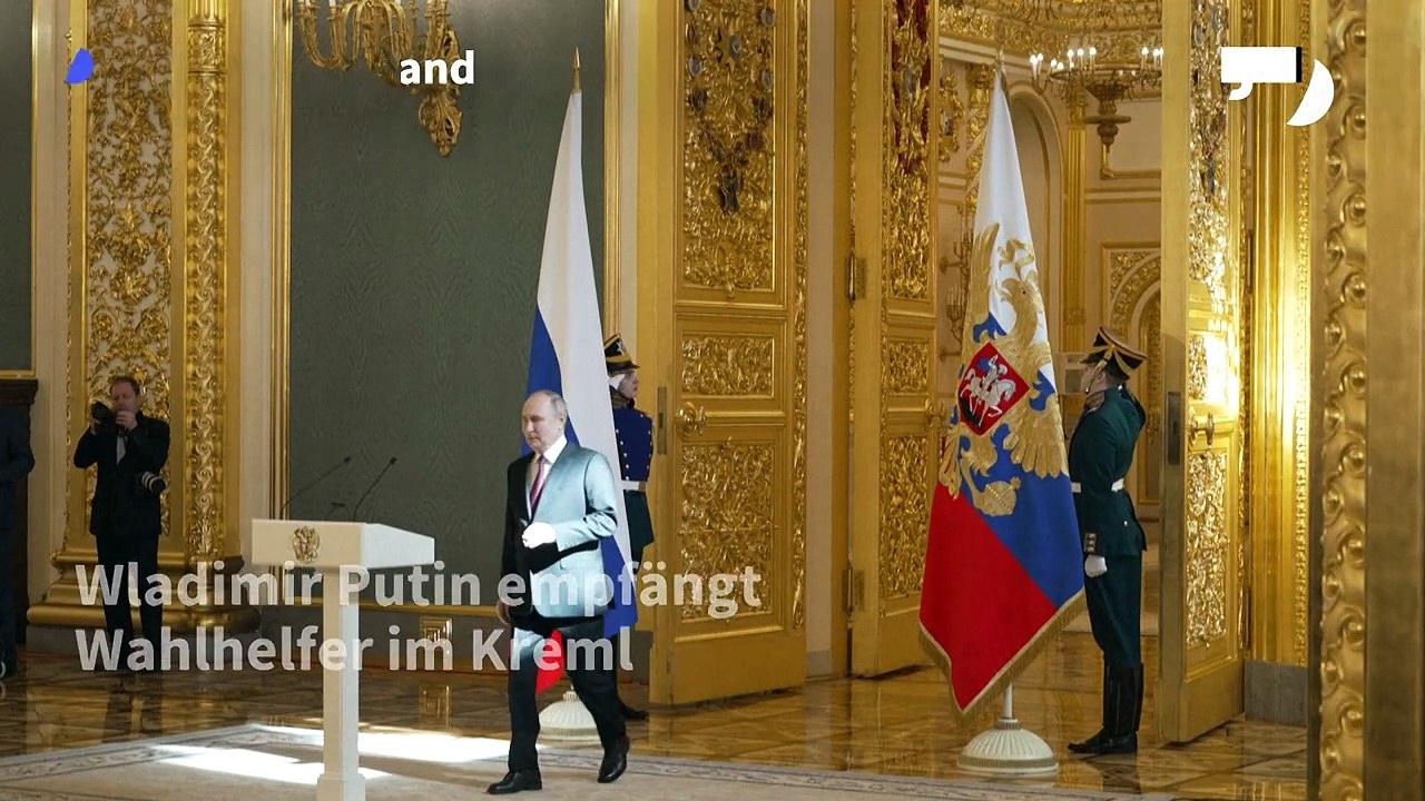 Putin: Wahlsieg ist „Auftakt für weitere Siege“