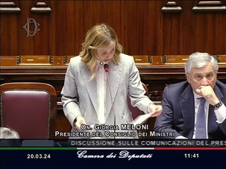 Meloni: La Premier si Rivolge all'Opposizione