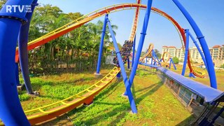 Nitro - Roller Coaster at Imagicaa Theme Park, Khopoli - Lonavala (INDIA)
