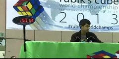 Cubo de Rubik resuelto en 736 segundos