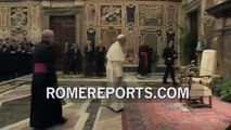 Papa Francisco recibe a las selecciones de fútbol de Argentina e Italia en El Vaticano