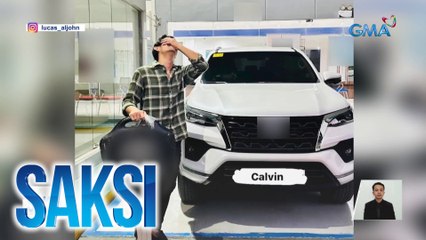 Jon Lucas, niregaluhan ng sasakyan ng kanyang misis | Saksi